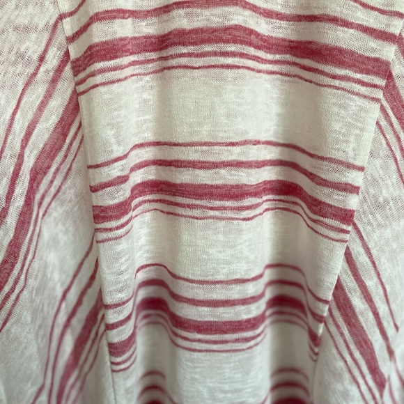 Vince Camuto Striped V-Neck Dolman Top - Size S - Picture 4 of 12